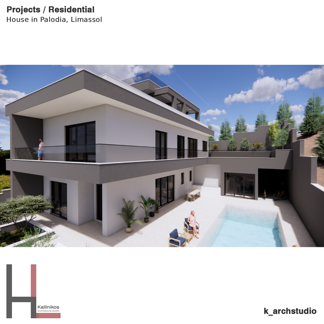 House in Palodia Home Limassol Cyprus Kallinikos Architecture Design